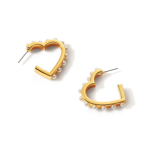 Argollas Heart of Gold