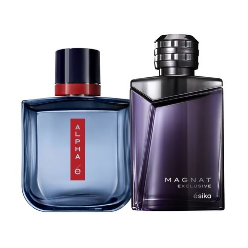 Set Perfume de Hombre Alpha + Magnat Exclusive