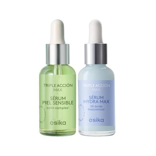 Set Sérum Facial Piel Sensible + Hydra Max Triple Acción Max