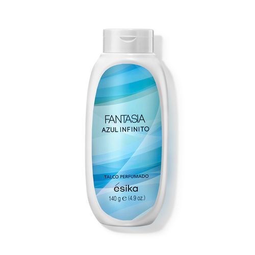 Talco Perfumado Fantasía Azul, 140 g