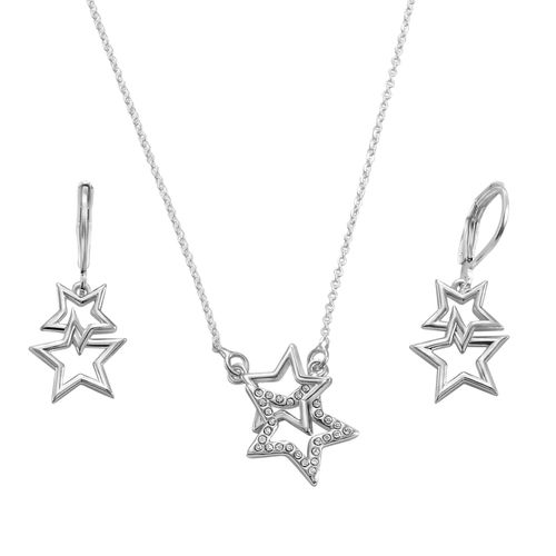 Set Collar + Aretes Twilight Stars